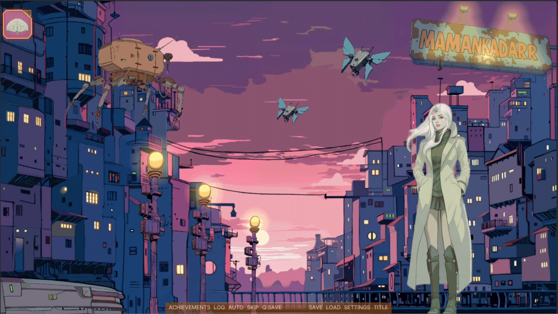 Dream Glitcher psychological narrative indie game artwork